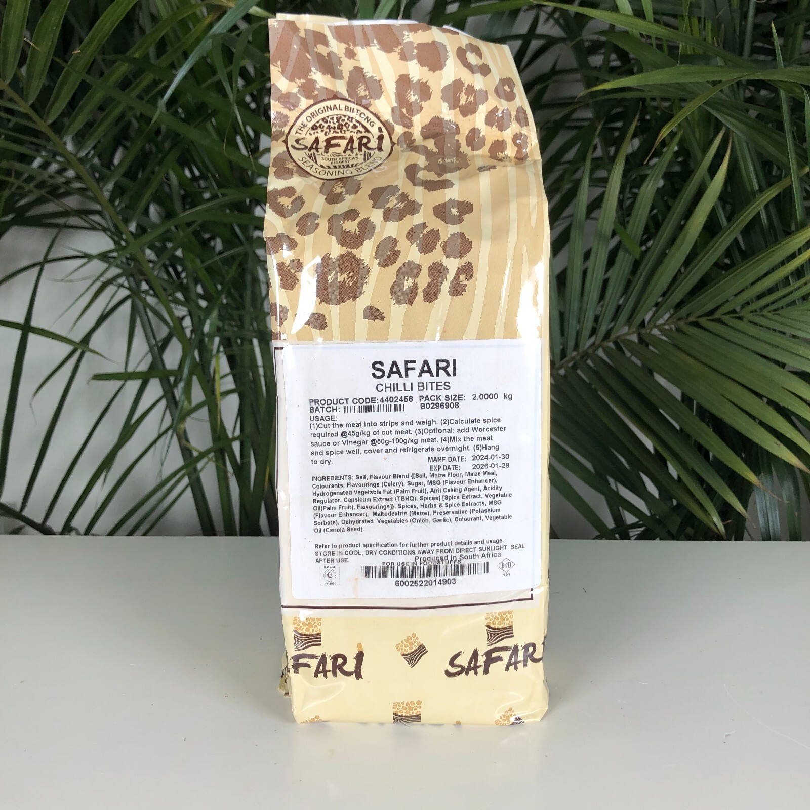 🔥 SAFARI Chilli Bites Spice – 2kg (4.4lb) Pack | South African Biltong 🔥 gallery