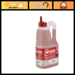 6-lb Dark Red Semi-Permanent Snap-Line Dye with Durable Bottle & Easy-Fill Nozzl