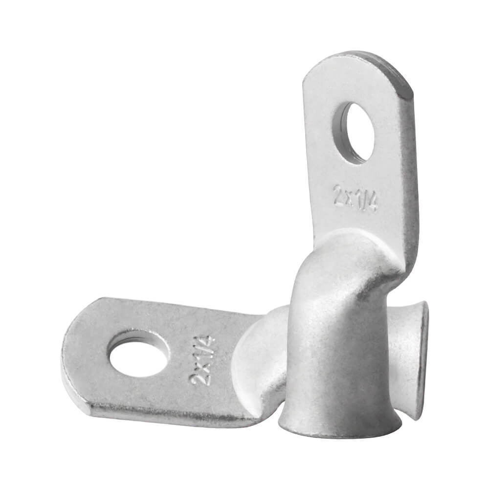 Tinned Copper Cable Lugs Ring Terminals 2 AWG Welding Battery Marine Cable Wire gallery
