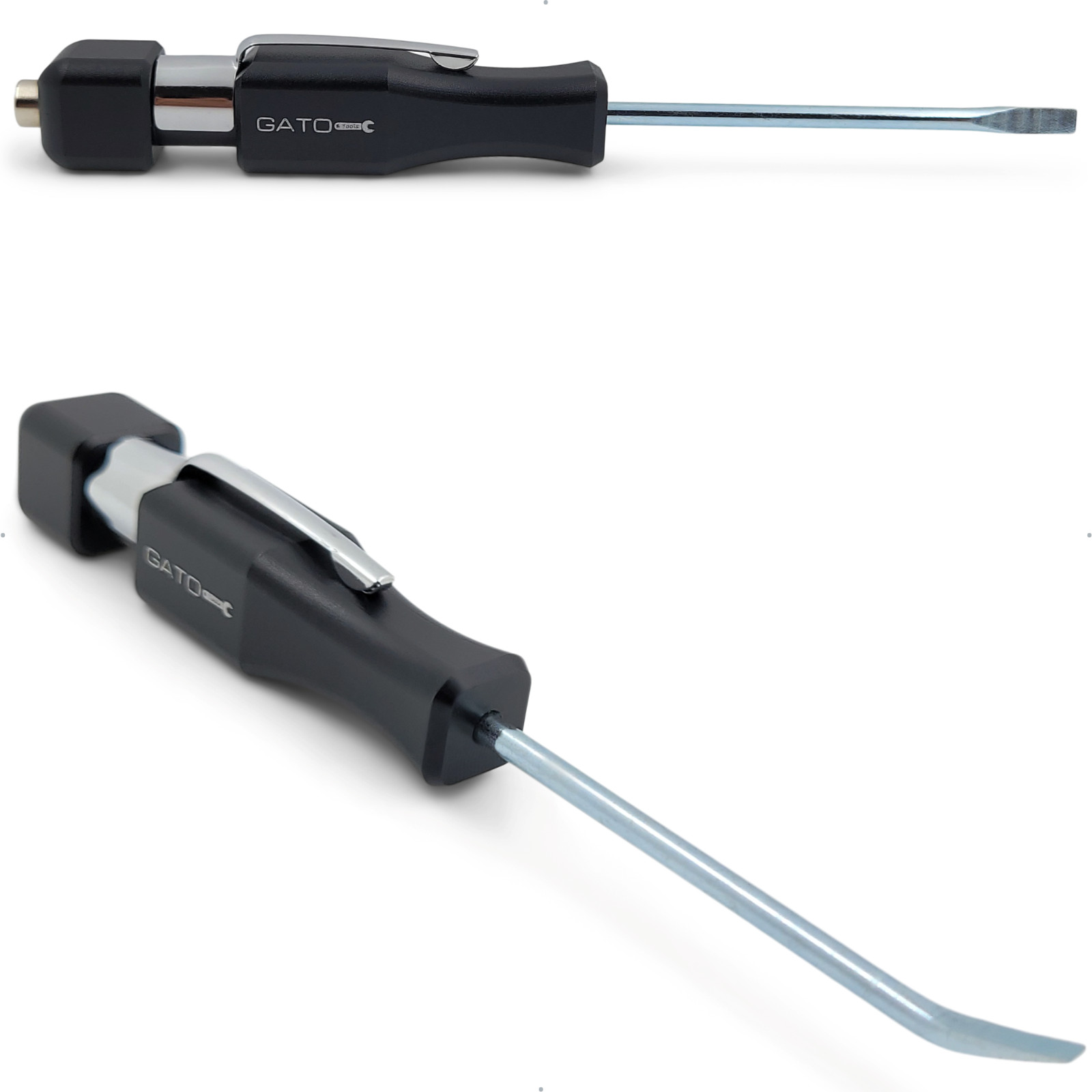 Pocket Mini Pry Bar Tool with Clip and Magnet - Gato Tools gallery