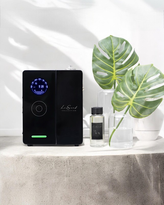 DaVinci HVAC Ready Scent Diffuser For 2000 Sqft, 200mL / Aroma Diffuser BLACK gallery