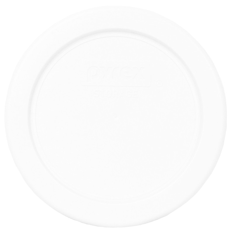 Pyrex (2) 7202-PC White Lids, (3) 7200-PC Cadet Blue Lids, (2) 7201-PC Blue Cor gallery