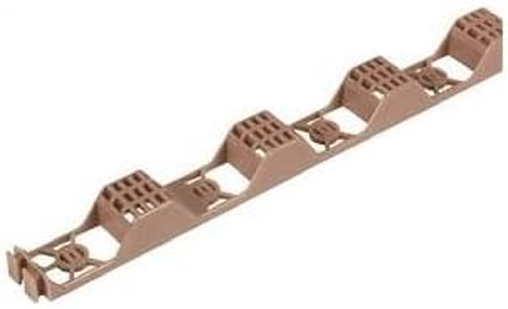 Suntuf Palram Horizontal Closure Strip, Polycarbonate Plastic, 2'X 1-3/16"X 7/8"