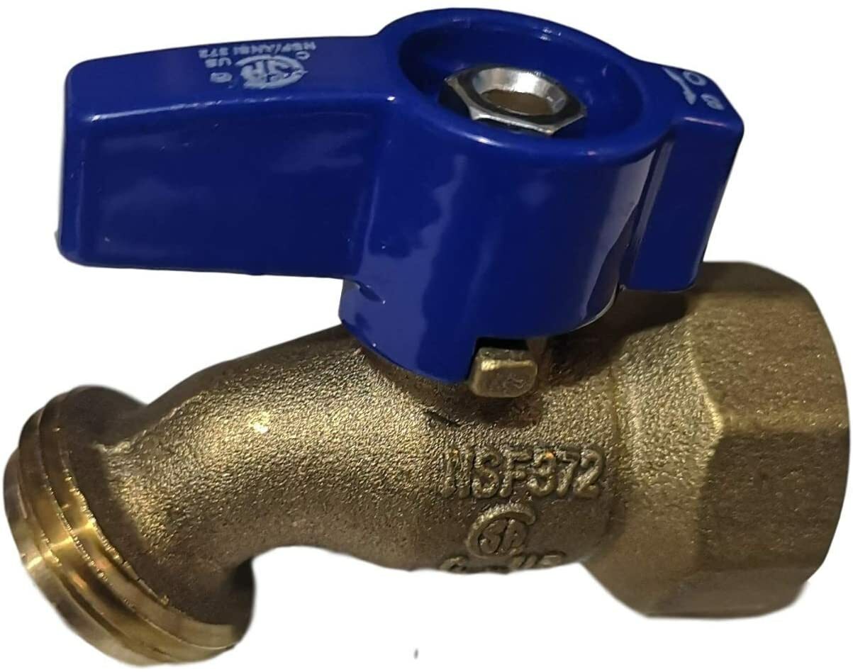 5) 3/4" FEMALE THREADED HOSE BIBB NOKINK, WATER OR OIL 125 PSI (LEAD FREE BRASS gallery