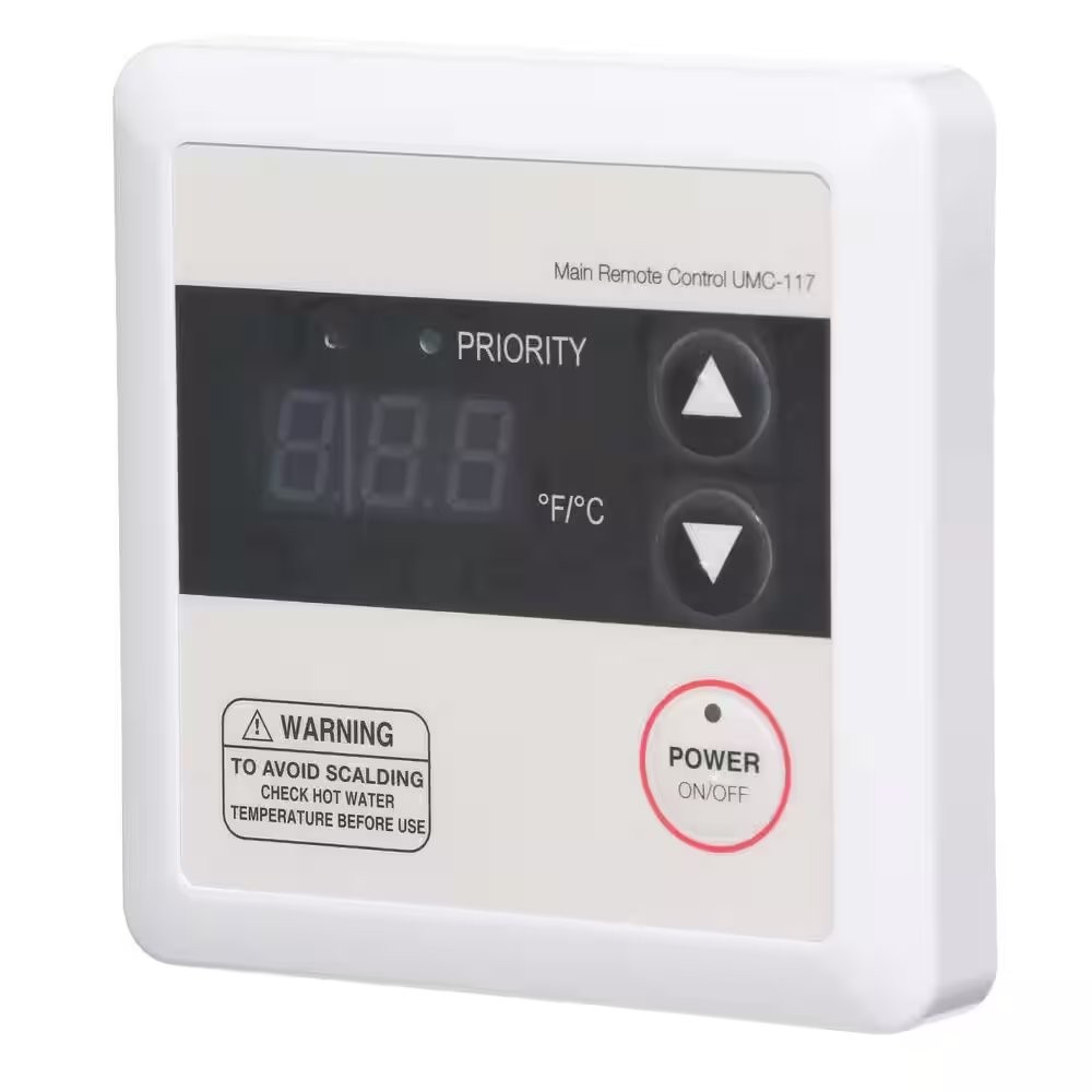 Residential Wired Main Remote Control for Tankless Gas Water Heaters gallery