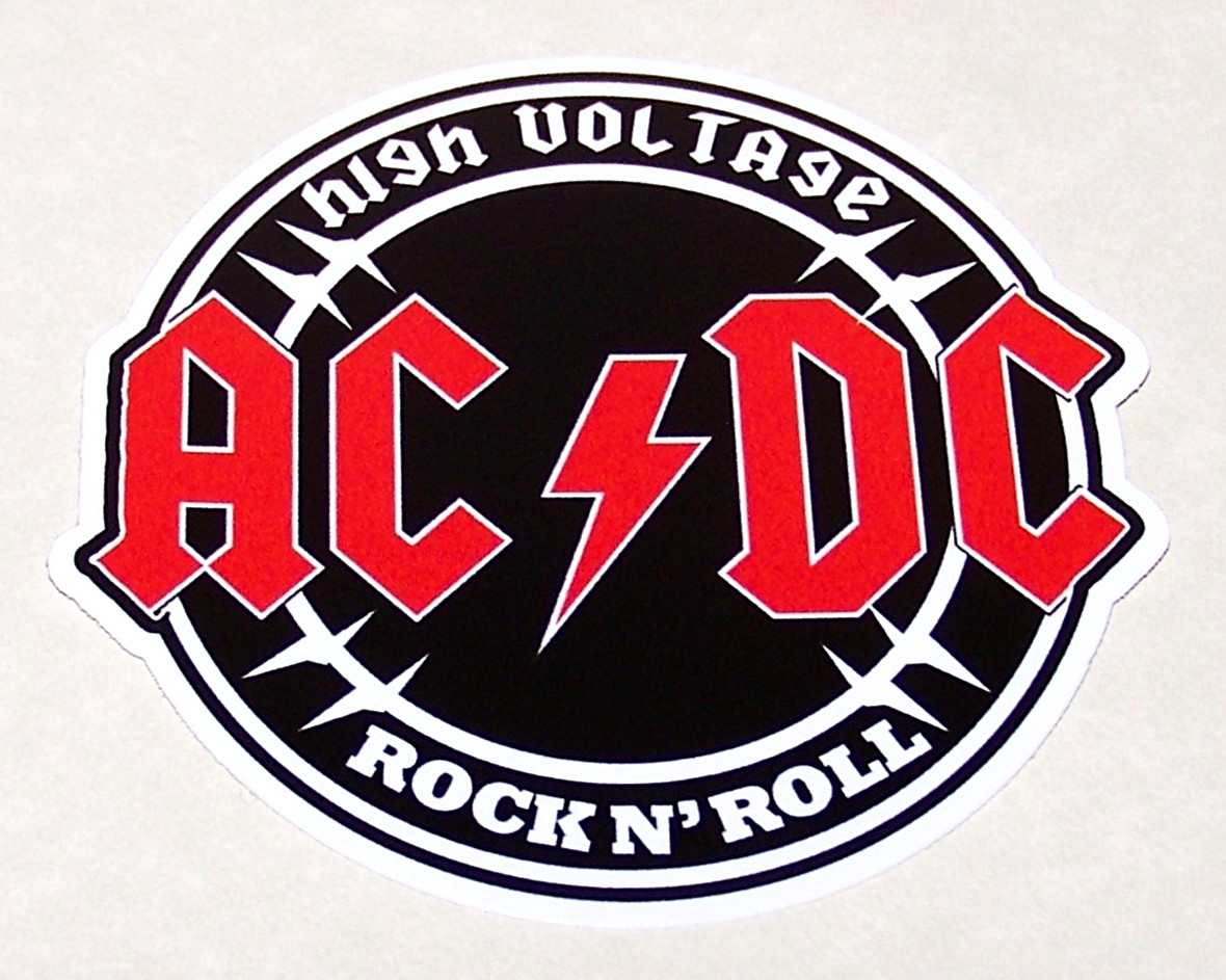 AC/DC - LARGE Die Cut Sticker Decal Official Heavy Metal Rock Band ACDC gallery