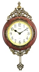 Victorian Style Ornate Pendulum Wall Clock
