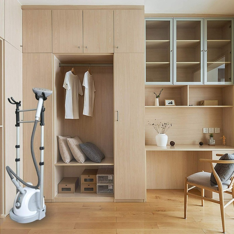 PowCube Garment Steamer,Standing Clothes Steamer with Clothes Hanger gallery