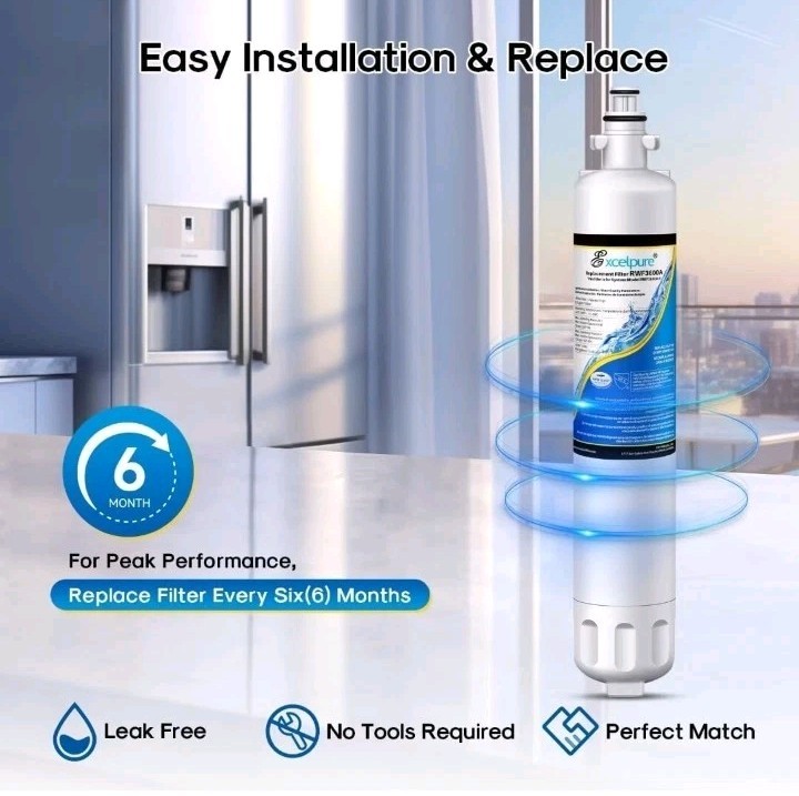 EXCELPURE RWF3600A Replacement for GE RPWF (Not RPWFE), RWF1063, RWF3600A,... gallery