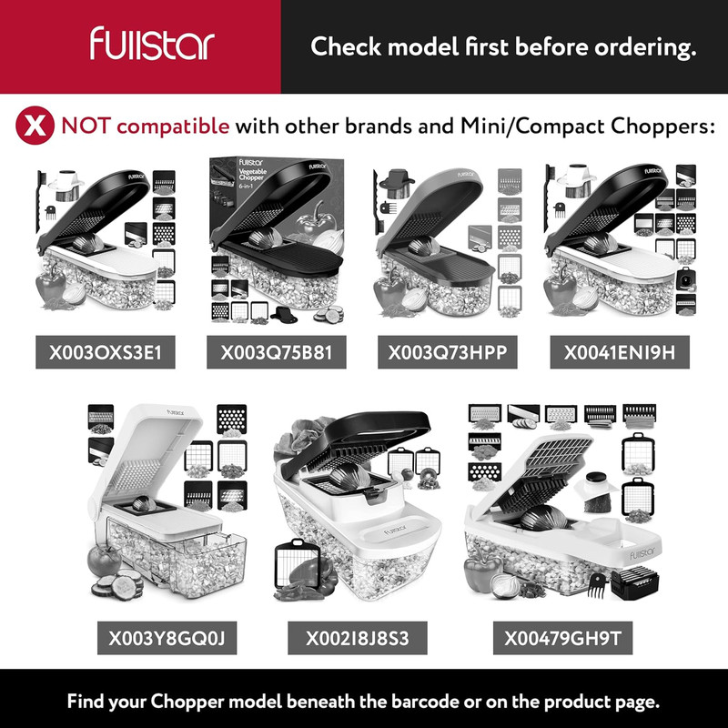 Fullstar Blade Replacement Set – Only Compatible with Select Fullstar Vegetable gallery