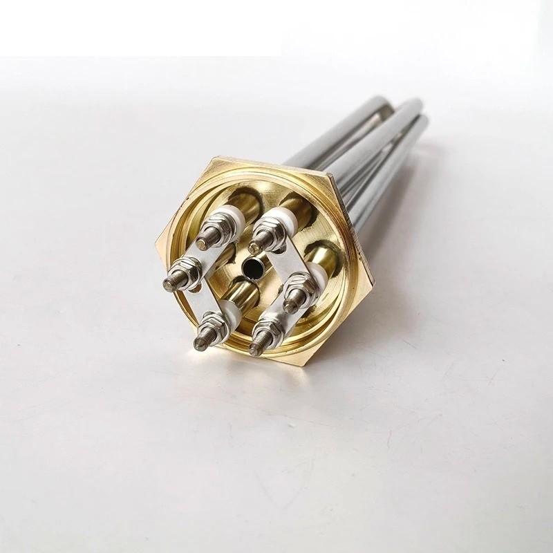 Tubular Heating Element 220V Immersion Heater 1-1/2" 2" 3KW 6KW 9KW 12KW Probe gallery