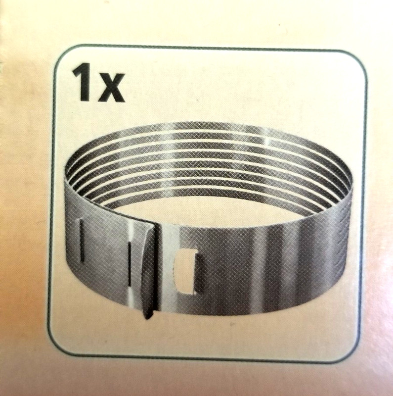 ZENKER 8 Layer Cake cutting guide. STAINLESS STEEL 26/28cm 10”/11” NIB Germany gallery