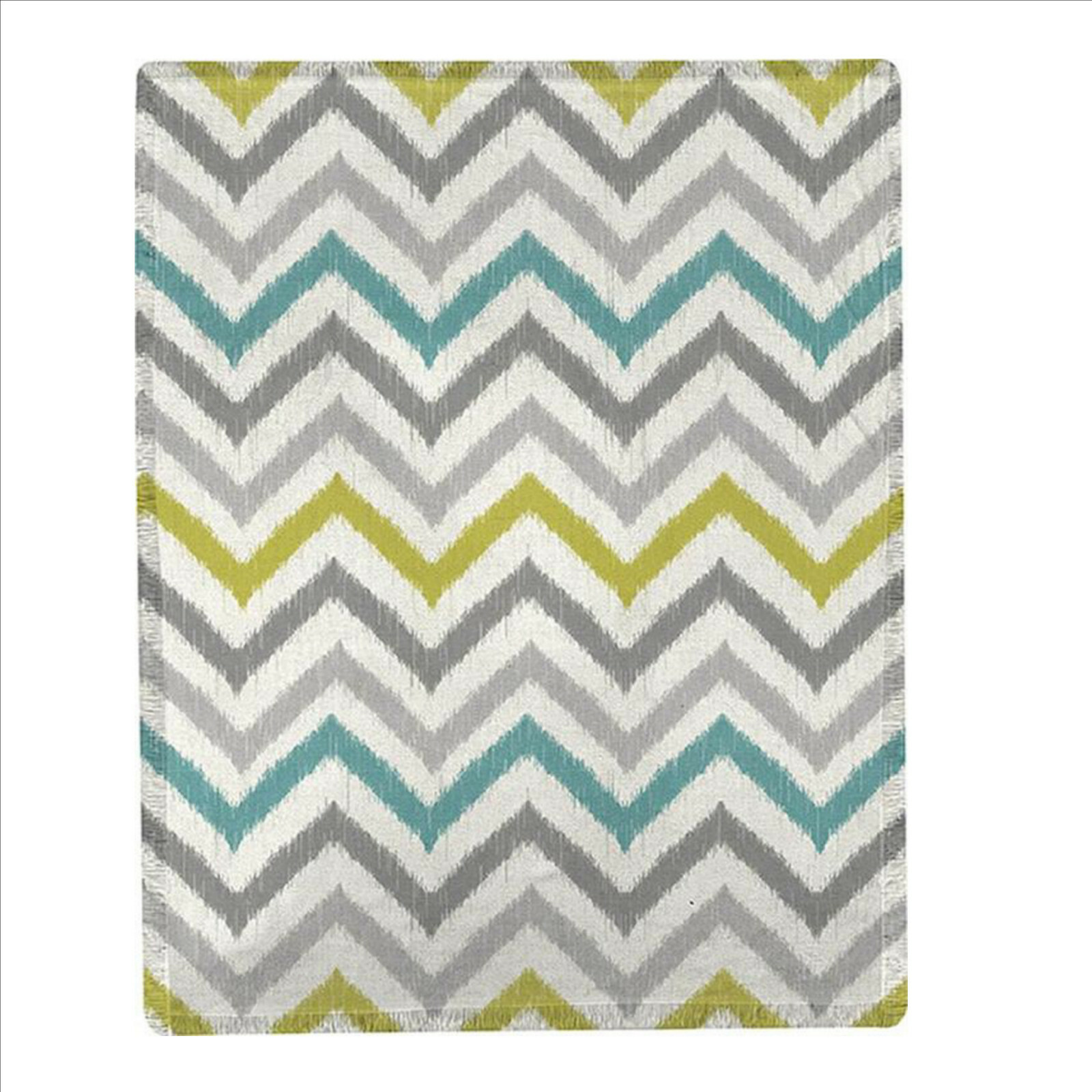 S & J Flea Market Chevron Throw 50x60 inches gallery