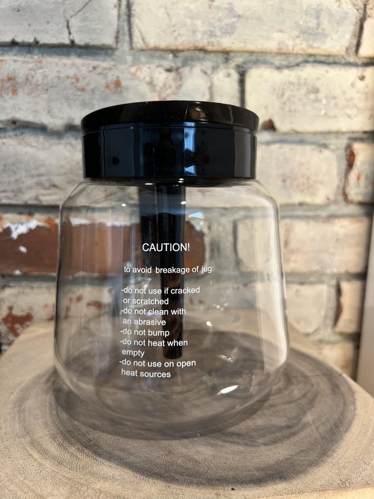Moccamaster Coffee Carafe Replacement Clear Plastic Black Handle Netherlands gallery