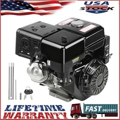 15HP 420cc Gasoline Electric Start Engine Motor Horizontal 4-Stroke Rototiller