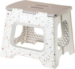Vigar Compact Folding Step Stool – 10-1/2 Inch Foldable Step Stool for Adults, L