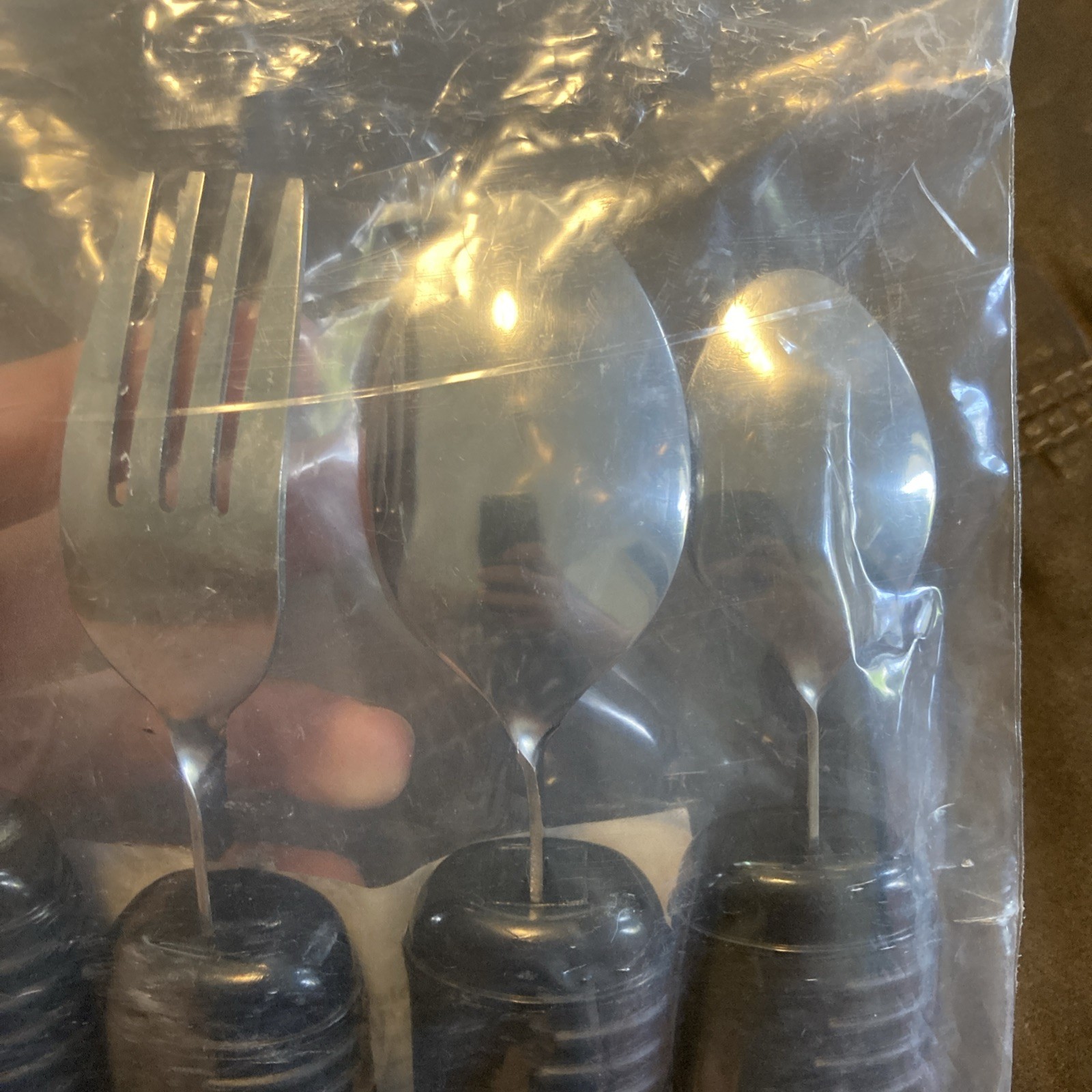 Medline Adaptive Utensils Weighted & Bendable Fork Teaspoon Tablespoon Knife NEW gallery