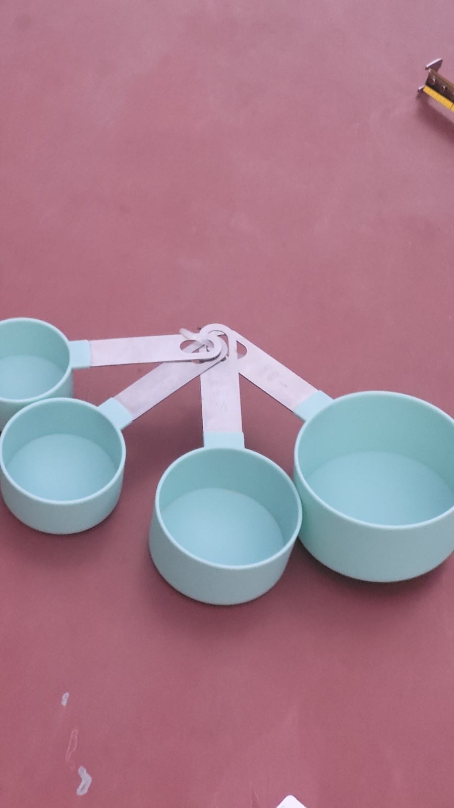 Measuring Cups Set Stainless Steel Metal And Plastic Measuring Teaspoons/Cup 1W gallery