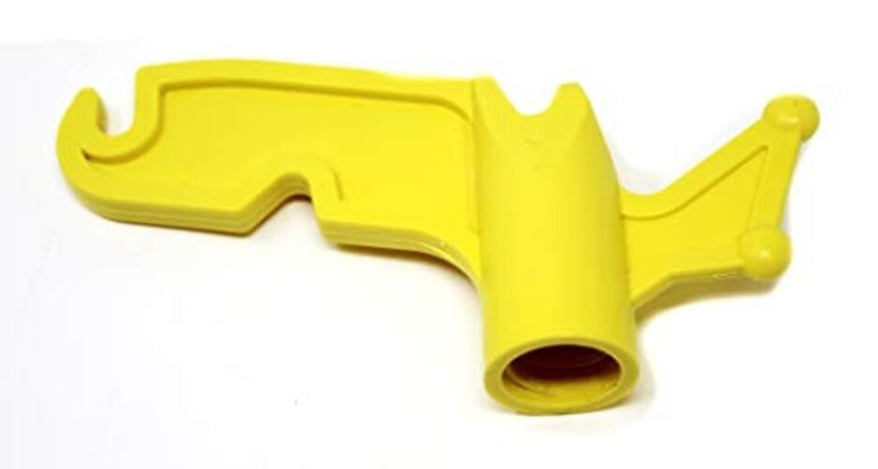 JSP Manufacturing Multi-Purpose Plastic Utility Hook Screw On Pole 3 Yellow gallery