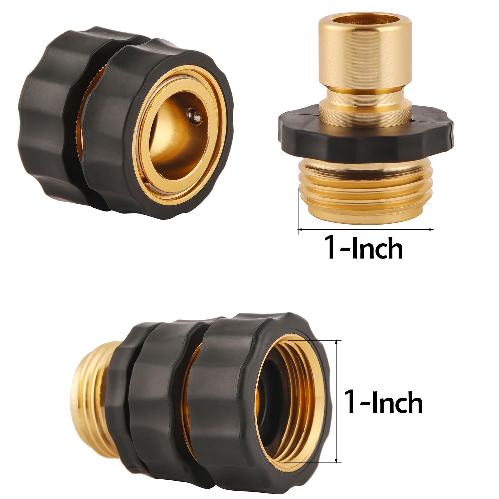 BILAL 6 Set Quick Connect Hose Fittings for Garden Hose Quick Connector with ... gallery