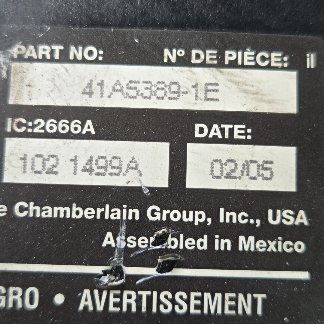 Chamberlain 41A5389-1 Receiver Logic Circuit Board Red Learn Button BOARD ONLY! gallery