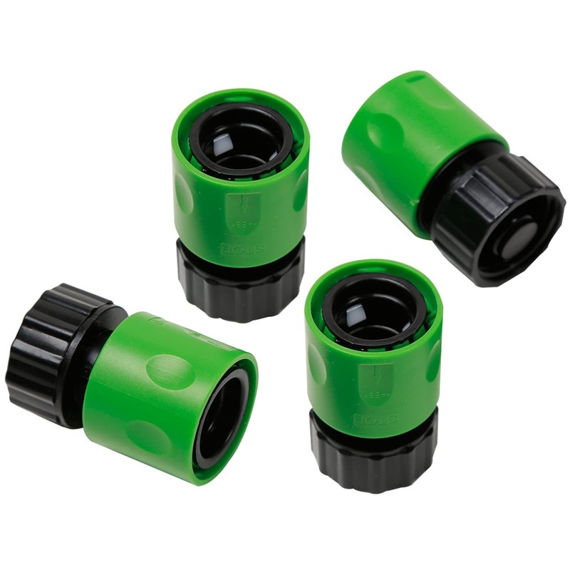 4 Pcs Quick Connect Lawn Mower Deck Wash Kit Garden Hose Adapter Set gallery
