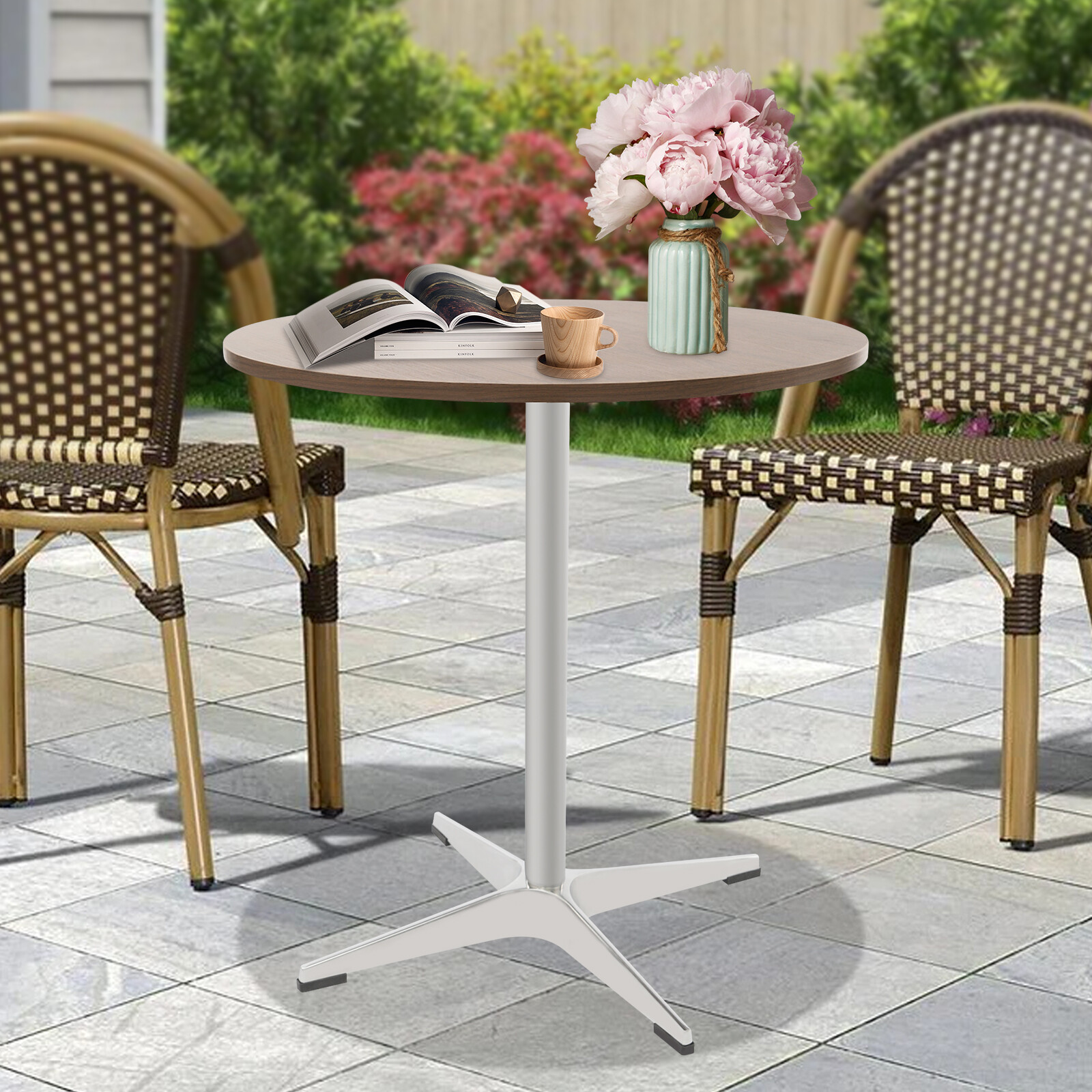 Round Dining Table Space Saving Dinner Table Rustic Dining Table gallery