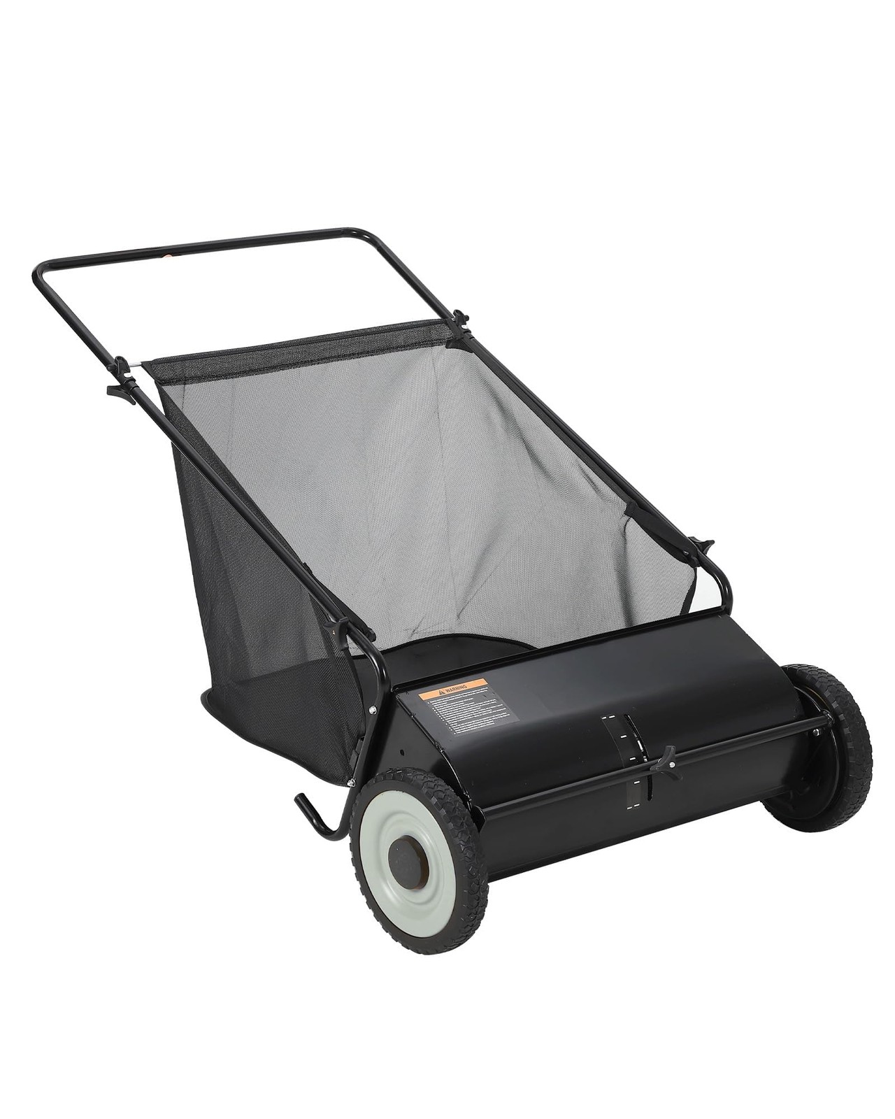 Garvee 21 Inch Push Lawn Sweeper 3.5 Cu. Ft. Hopper Capacity Grass Sweeper gallery