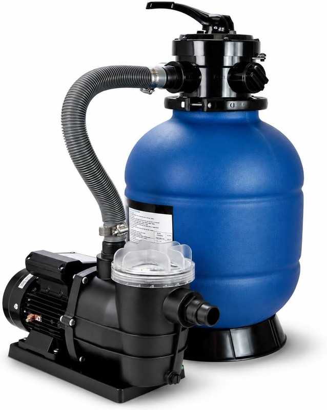 Sand Filter Pump System for Above Ground Pools - 2,220-4,500 GPH Flow gallery