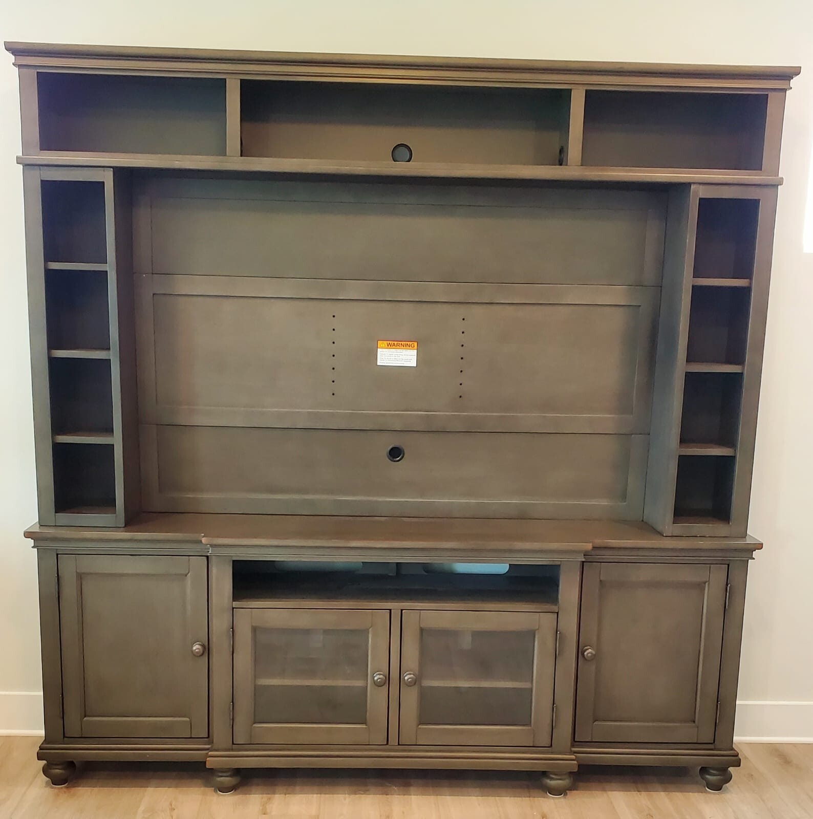 Entertainment Center 86 inch (for 75 inch TV) - BRAND NEW condition gallery