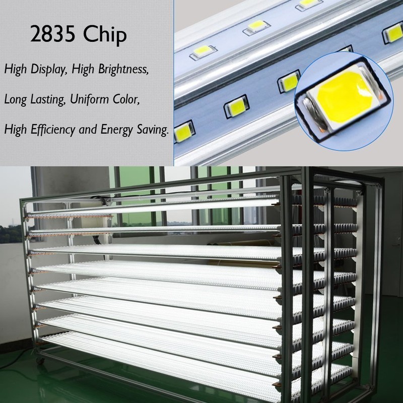 8FT FA8 Double Side V Shaped LED Tube Light 65W T8 T10 T12 Single Pin Shop Light gallery