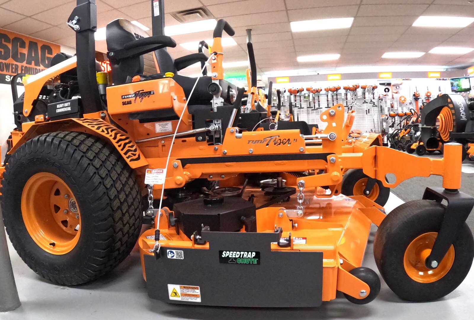 Speedtrap® Chute Blocker Scag® Turf Tiger™ 2 52"/61" Mowers (2min install! gallery