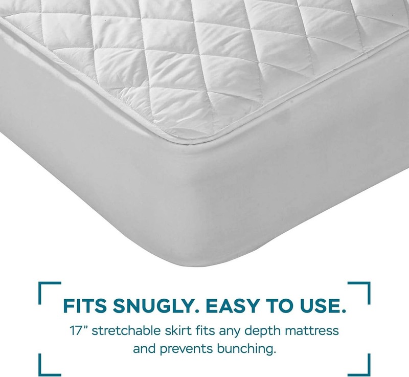 Protective Twin Mattress Protector - 100% Waterproof, Comfortable & Breathable gallery