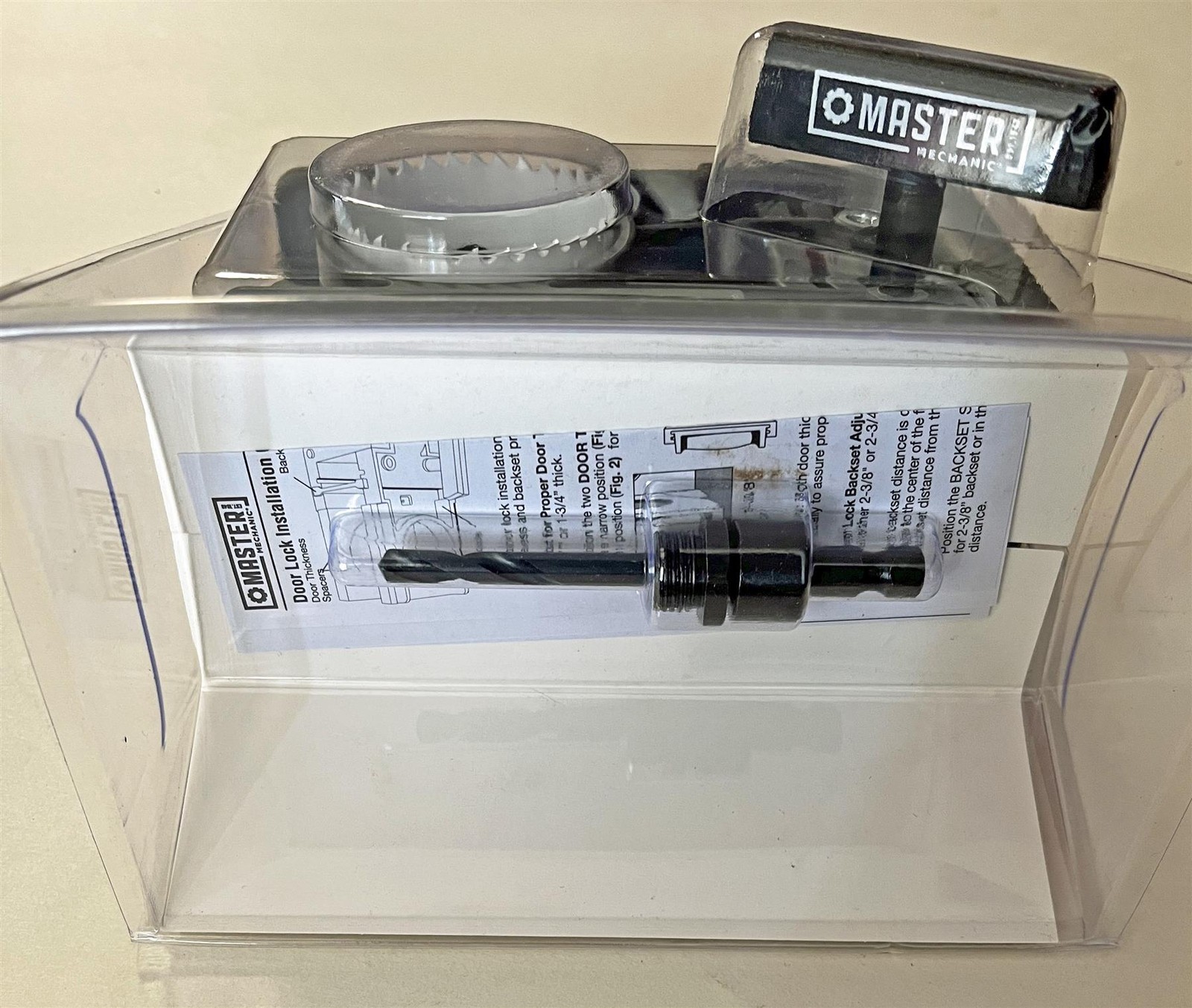 Master Mechanic DOOR LOCK INSTALLATION KIT Bi-Metal Hole Saws gallery
