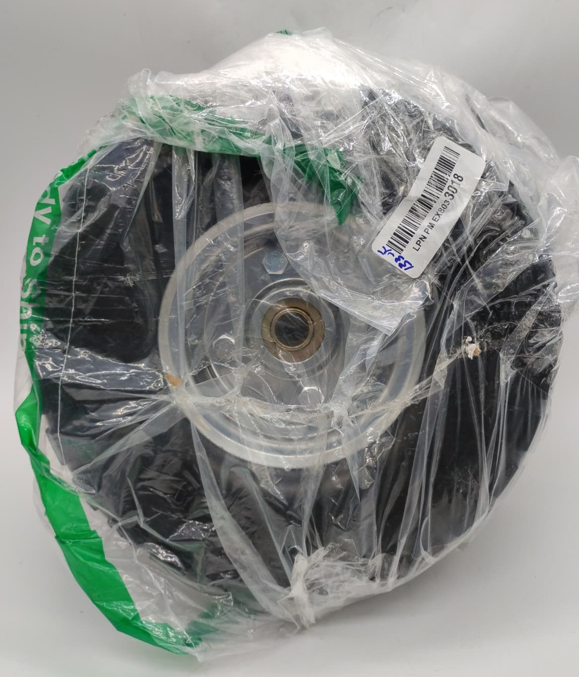 GICOOL 10” Flat Free Tire Wheel 2 Pack 4.10/3.50-4 Utility Cart Hand Truck Wheel gallery