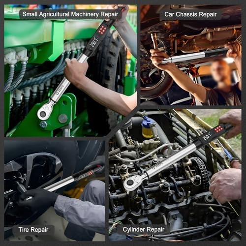 1/2-Inch Digital Torque Wrench, 12.5–250.8 1/2-inch 12.5-250.8 Ft-lb/17-340 Nm gallery