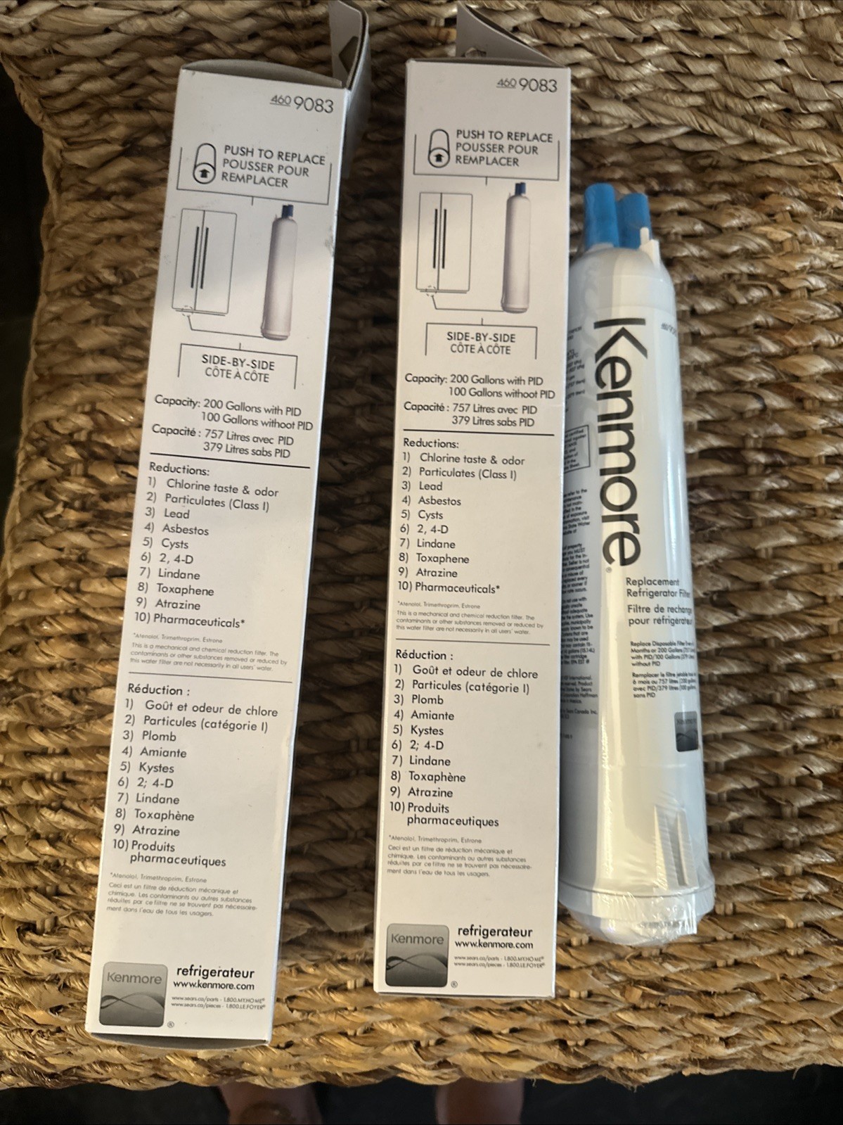 (3) Kenmore 460-9083 Replacement Refrigerator Water Filters gallery