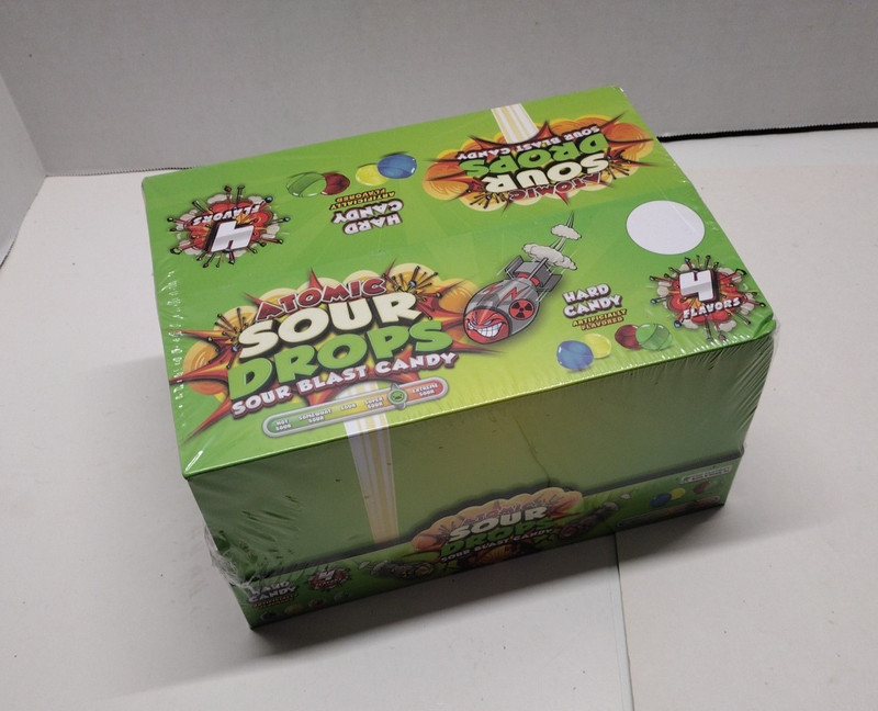 Atomic Sour Drops Sour Blast Hard Candy, Fun Factory, 12 Pack, 08/2026 gallery