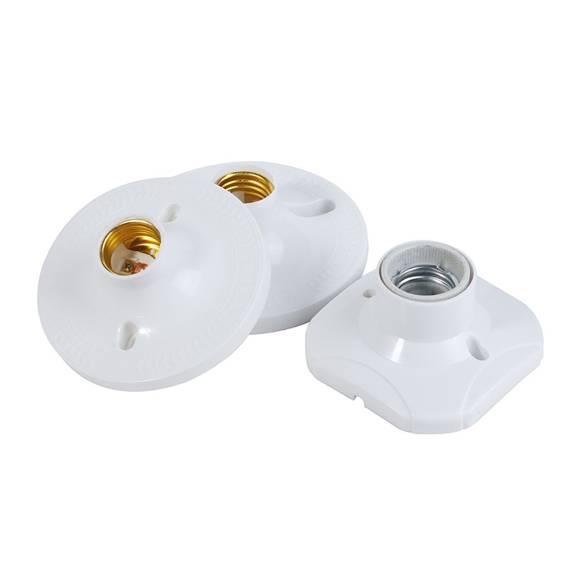 E27 LED Light Bulb Holder Socket Base Hanging Lamp Socket Base gallery