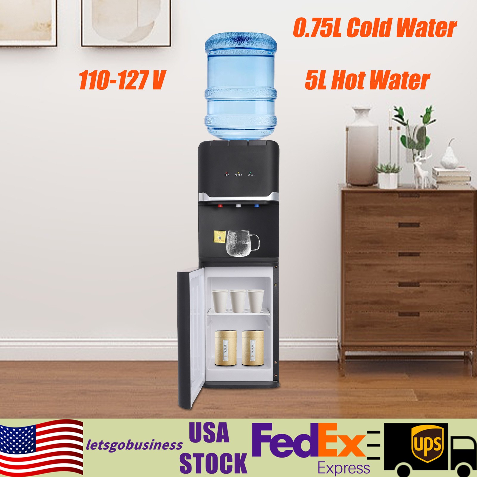 Top Loading Water Dispenser, Hot & Cold & Warm Water Dispenser, for Home Office gallery