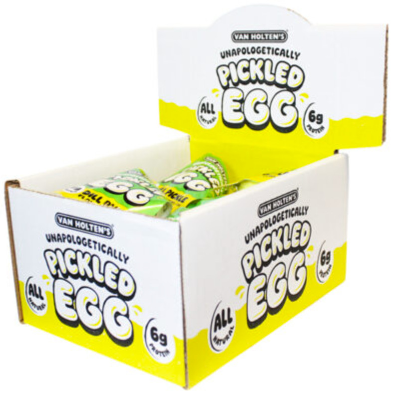 Van Holten’s Unapologetically Pickled Egg Dill Pickle – 20 Ct - Free Shipping! gallery