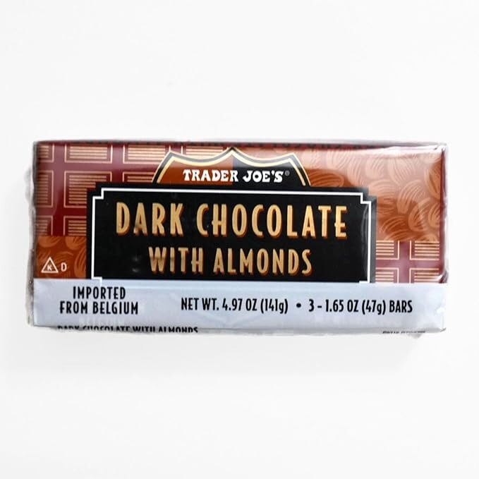 9 Bars Trader Joe's Assorted Dark Chocolate Candy Bars 1.65 oz Variety( 3 packs) gallery