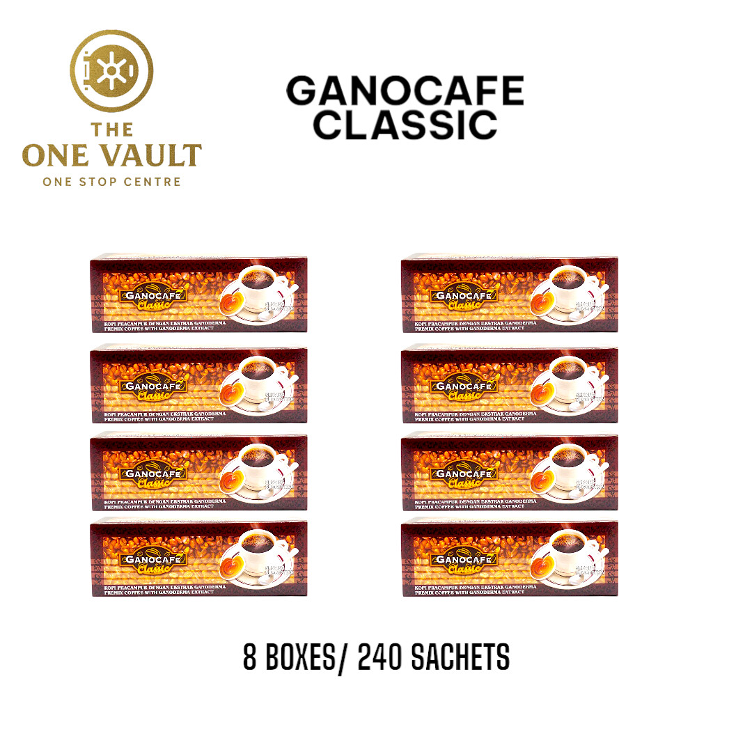 8 x Ganocafe Classic Gano Excel Cafe Coffee Ganoderma Lucidum 30 Sachets gallery