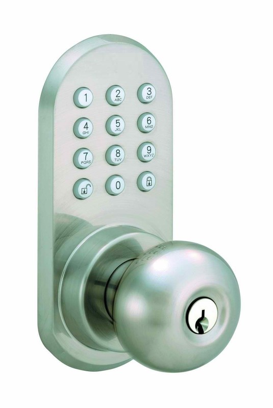 Remote Controlled Doorknob With Keypad - Wireless ! gallery