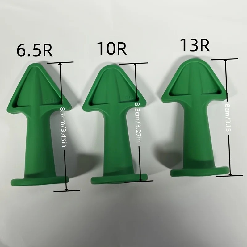 3pcs Caulk Nozzle Applicator Silicone Caulking Finishing Grout Tool Kit - NEW gallery