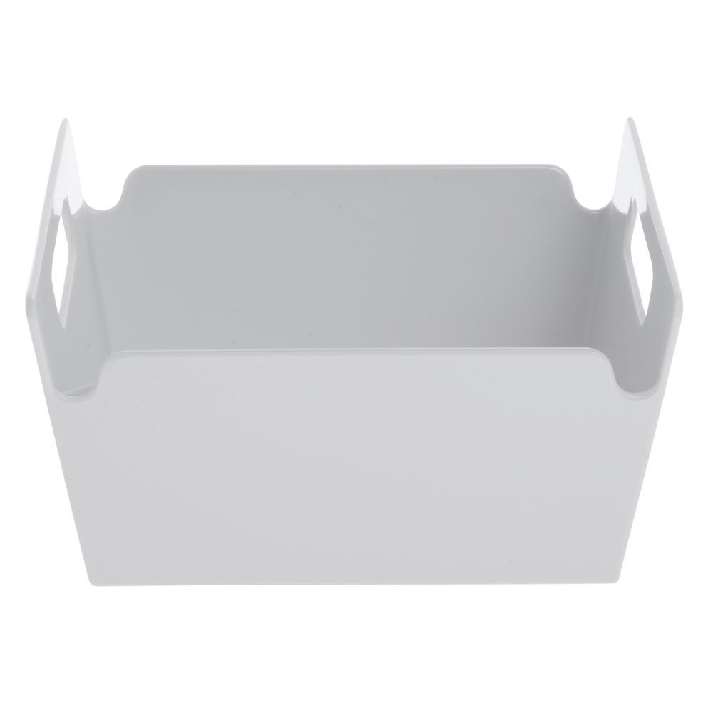 HUBERT® Serving Bowl with Handles Square White Melamine - 8" L x 8" W x 4 1/2" H gallery