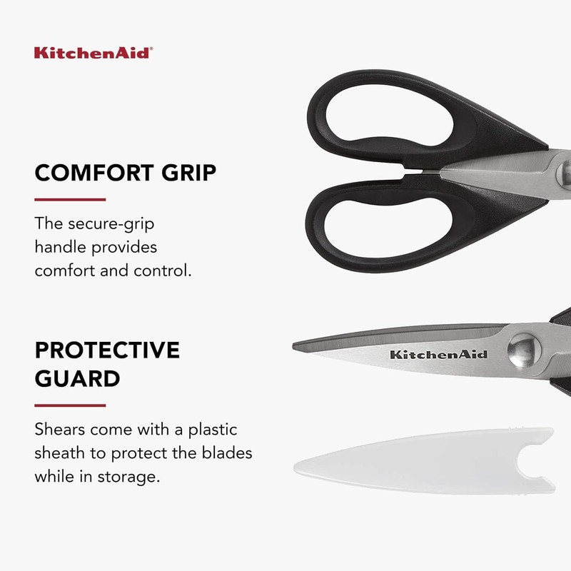 All Purpose Kitchen Shears with Protective Sheath Durable Stainless Steel Scisso gallery