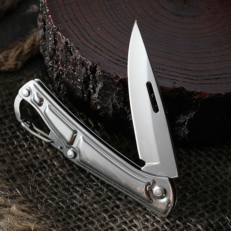 50PCS Stainless Steel Folding Knife Multi-function Pocket Knife for Outdoor Use gallery