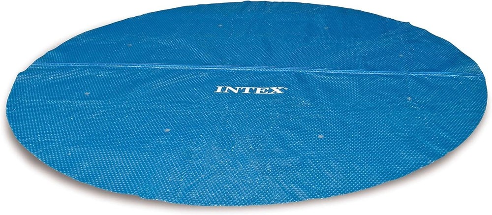 INTEX 28014E Solar Pool Cover: for 16ft Round Easy Set and Metal Frame Pools
