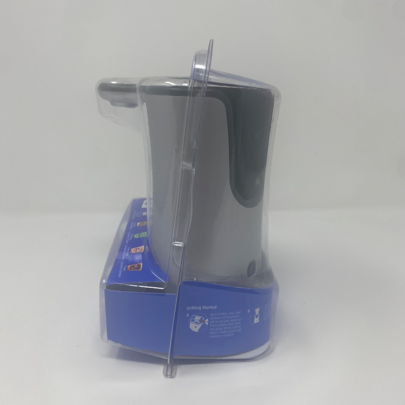 Lysol No-Touch Hand Soap Dispenser Only Silver New SEALED Discontinued Product gallery